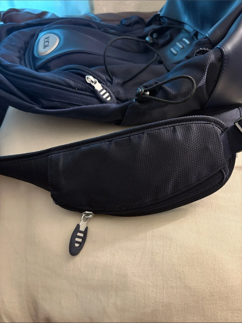 Tumi Navy Blue Tech Backpack With Hang Tag